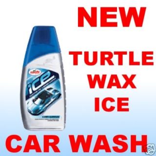 NEW Turtle Wax Ice Synthetic Liquid car wash additive