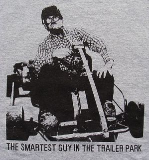 Trailer Park Boys T Shirt BUBBLES GO KART Smartest in Trailer Park 