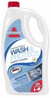 BISSELL Fresh Fragrance Advanced Formula WASH & PROTECT Carpet Shampoo 
