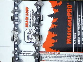 20 INCH CARBIDE COATED CHAINSAW SAW CHAIN 3/8 .050 72DL