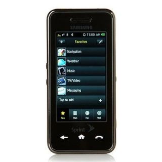   Samsung Instinct M800 No Contract 3G Camera Touch  Black Cell Phone