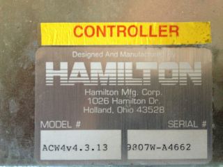 HAMILTON AUTO CASHIER ENTRY SYSTEM ACW4 CONTROLLER CAR WASH EQUIPMENT
