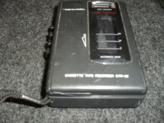 Realistic Cassette Tape Recorder Model CTR 22