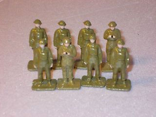 Dinky Privates tin hats X8