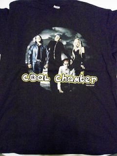 COAL CHAMBER Group Photo T Shirt **NEW music band concert tour XL