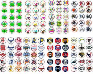 Newly listed 2250 Bottle Cap Images on Cd Sports, Hello Kitty, Monster 