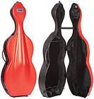   France 1003XL Shamrock Hightech Cello Case With Terracotta Exterior