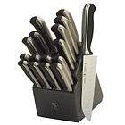 Henckels 17 pc Kitchen Cutlery Knife Set w/ Block NEW FREE 