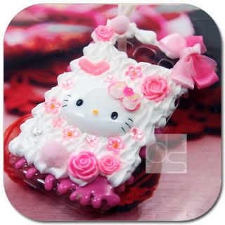 Hello Kitty Cream Hard Case Skin Samsung Galaxy S 3 i9300 i535 T999 