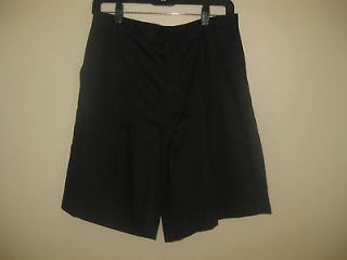 Henrik Vibskov,Victor​ia,black thin cotton twill shorts,culotte​s 