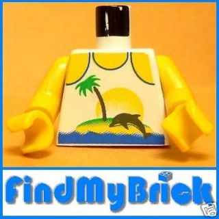 B042A Lego Paradisa Body Palm Tree & Dolphin 6414 NEW