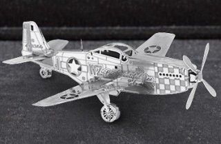  Marvel 3D Laser Cut P51 Mustang Fighter Airplane Model Unique Hobby