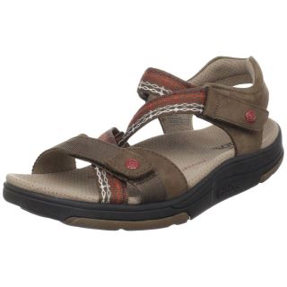 TAOS Womens ROCKSTEP II Sandals w/ Ankle and Toe Strap   [Brown OR 