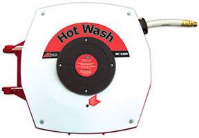 Retractable Hot Wash Water Hose Reel 12m Industrial mounting bracket 