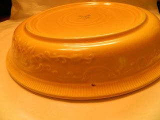 Vintage Homer Laughlin Oven Serve USA Pie Plate Butter Yellow Color