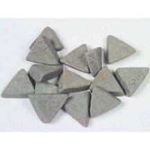 20 lbs of Raytech Ceramic Triangles 5/16 x 7/8