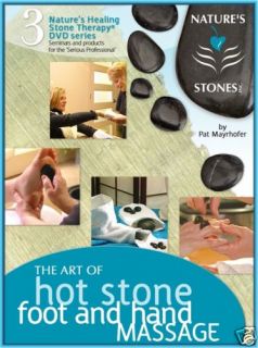 Hot Stone Massage Manicure Pedicure Spa Video On DVD