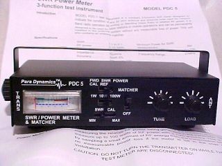   Ham Radio PDC5 Power SWR Meter w/ANTENNA TUNER My best selling Value
