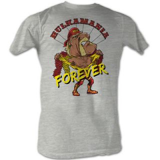 Hulk Hogan Hulkamania Forever White T shirt New