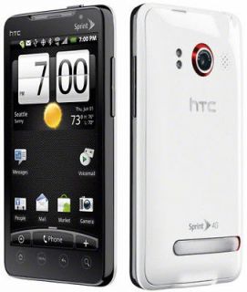 HTC EVO 4g (Metro PCS) off White FULLY FLASHED MMS GPS YOUTUBE 