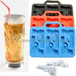 Gun Freeze Bar Ice Jelly Chocolate Mold Mould Cube Cake Cookies Maker 
