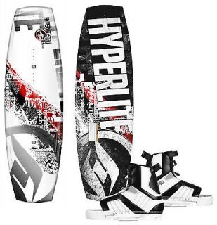 New 2012 Hyperlite State 140 Wakeboard With STD Remix Boots  Fits 160 