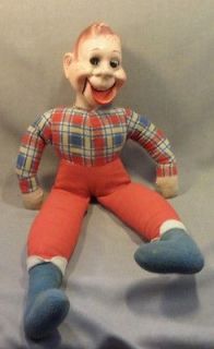 Howdy Doody Original Vintage Ideal Puppet Doll Mechanical, Mouth Opens