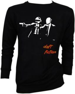 Daft Punk Fiction DJ Trance Rave Tee Sweater Jacket