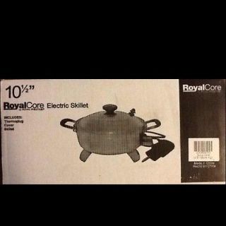 ROYAL PRESTIGE LIQUID CORE STAINLESS STEEL ELECTRIC SKILLET Royal Core