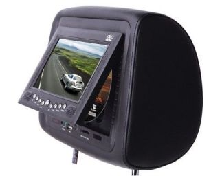 In Car DVD player with 7 screen built into headrest for easy fit