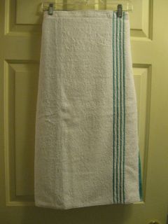   36 42 Bath Velcro Thick Terry Cloth Shower Gym Sauna Spa Beach Cotton