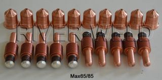 Hypertherm Max65 85 Air plasma cutter consumables Ref No.220842+220819 