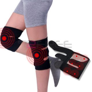 New Tourmaline Far Infrared Ray Heat Health Knee Brace Support Strap 
