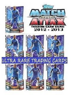 MATCH ATTAX 12 13 Choose Your CHELSEA Individual Base Cards 2012 2013