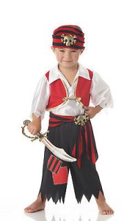 Brand New Ahoy Matey Skull Pirate Toddler Child Halloween Costume