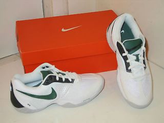 Nike Air Ultimate Dig Volleyball White w/Green Athletic Sneakers Shoes 