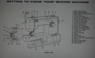 Montgomery Ward 1954 Sewing Machine Instruction Manual On CD