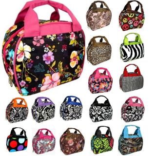  10 Insulated Bowler LUNCH BAG Box Thermal Cooler Tote Choose One