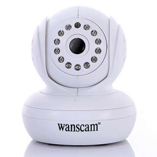 Wanscam Wireless WiFi IP Camera 13 IR LED Night Vision Dual Audio 