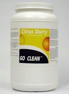 Go Clean Citrus Slury Carpet Cleaning Chemical Case Of 4