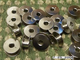 20 Metal Bobbins Juki TL 2010Q, DDL227, DDL555,DDL5550​,