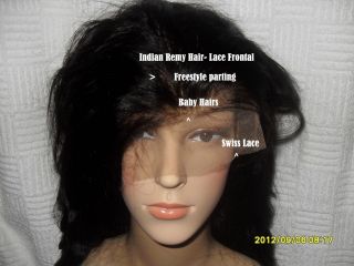 Virgin Indian Remy Lace Frontal *12 16 inches + *UK 1st Class Recorded 