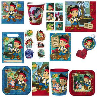 JAKE AND THE NEVER LAND PIRATES BIRTHDAY PARTY SUPPLIES FREE SHIPPING