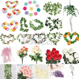 Mixed Artificial Flower Vine Ivy Garland Party Wedding Home Decoration 