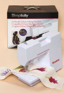 Simplicity Deluxe 12 Needle Felting Machine With Choice Of Accessories