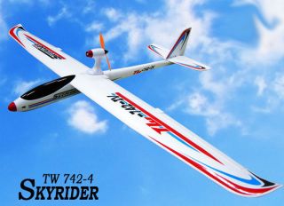 78 Wingspan 2.4Ghz 6Ch Electric Remote Control Skyrider EPO Airplane 
