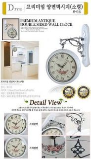   Style Double Faced CLOCK Interior Premium double sided wall clock