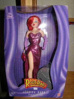   . Jessica Rabbit special edition . .1999 mattel collector doll