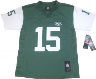 NFL Players 2012 New York Jets Tim Tebow # 15 Youth Green Jersey