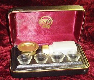 Portable Ministers COMMUNION SERVICE   Beautiful   Serves up to 4